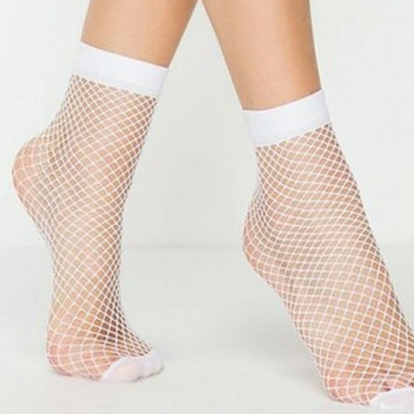 🔥 white fishnet socks - Picture 5 of 7